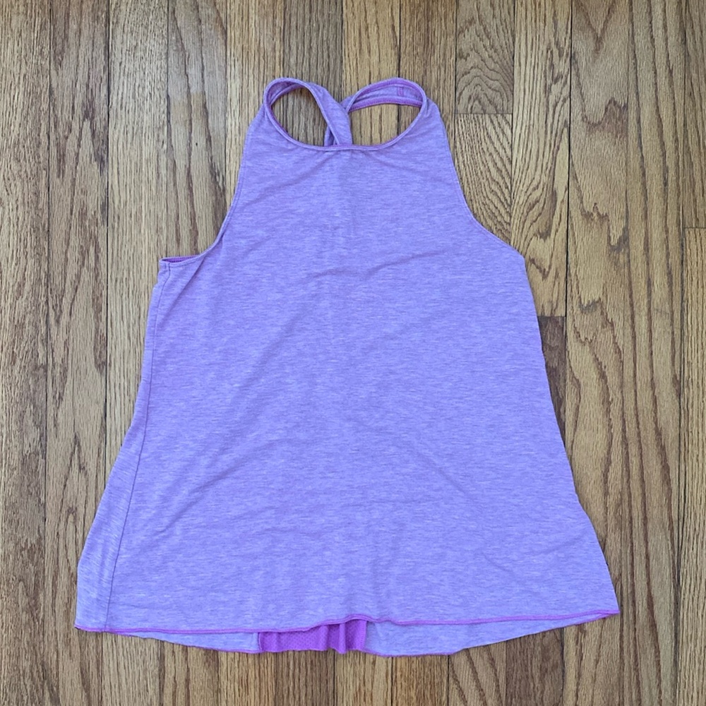 Patagonia Girls Fleury Tank Top; color- purple; size- XL (14); EUC